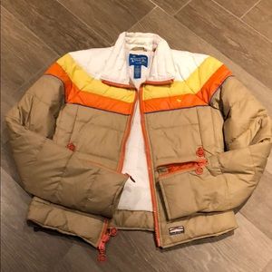 Retro abercrombie & Fitch down jacket